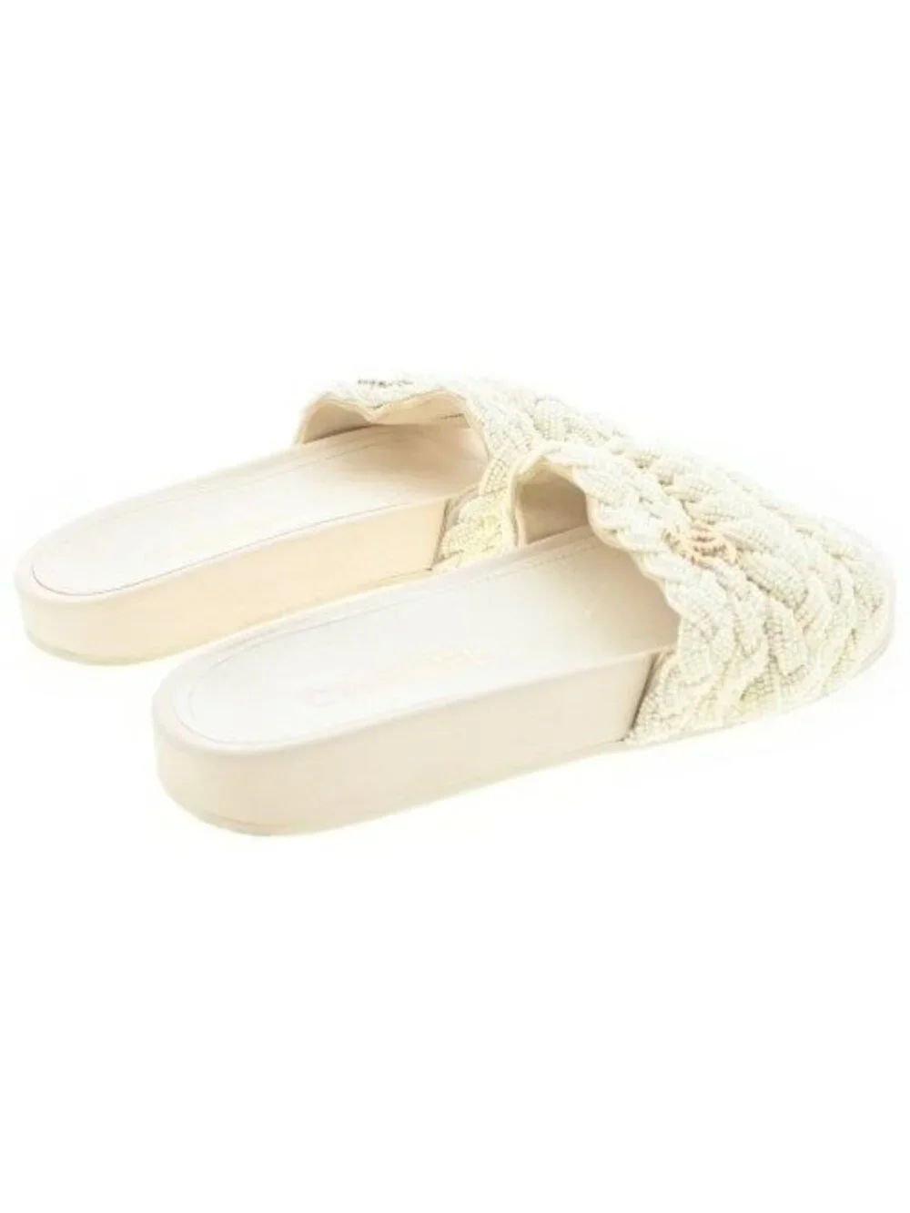 Chanel Sandals Ivory